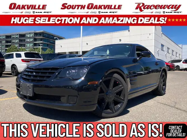 2004 Chrysler Crossfire | WHOLESALE TO THE PUBLIC AS IS |