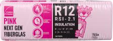 R-12 PINK NEXT GEN FIBERGLAS Insulation