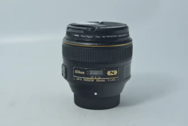 Nikon AF-S Nikkor 58mm f1.4 G lens ID 2872