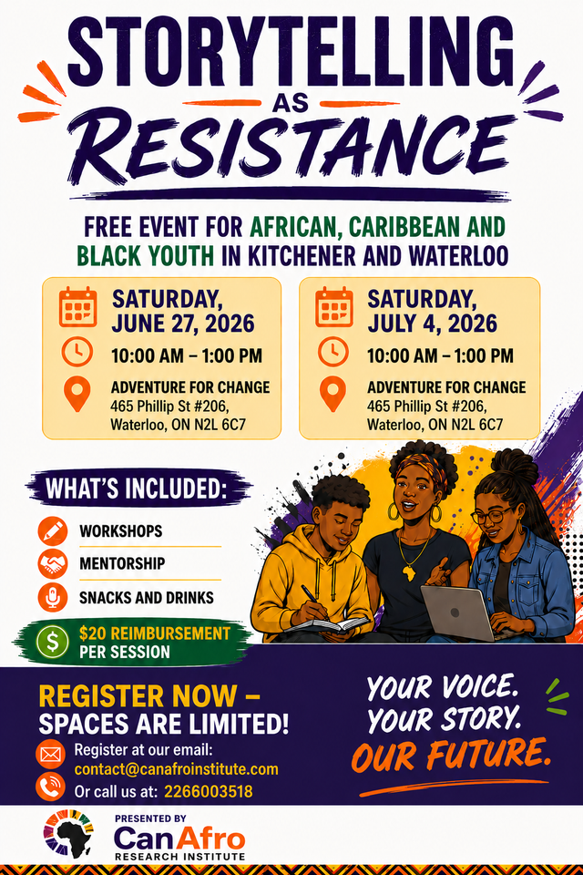 Paid Workshops for ACB Youth in KW