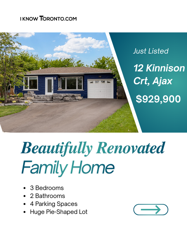 Stunning Renovated Family Home on Quiet Court – Ajax