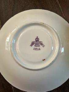 Vintage Tea Cup & Saucer by Delphine - Photo 2