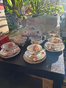 Vintage 15 pc. Tea Set by Hammersley & Co.