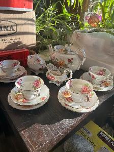 Vintage 15 pc. Tea Set by Hammersley & Co. - Photo 3