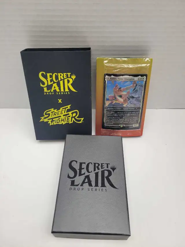 MTG Secret Lair Street Fighter Foil Drop Magic the Gathering