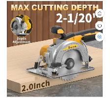 KITESDER 20V Brushless Cordless Circular Saw Kit - Photo 5