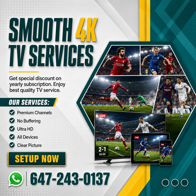 High TV Performance-ENJOY MOVIES,SERIES,NEWS,SPORTS! Available