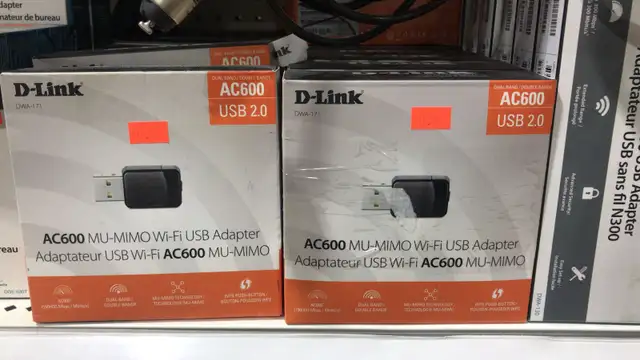 D-LINK AC600 USB 2.0 WIFI USB ADAPTER