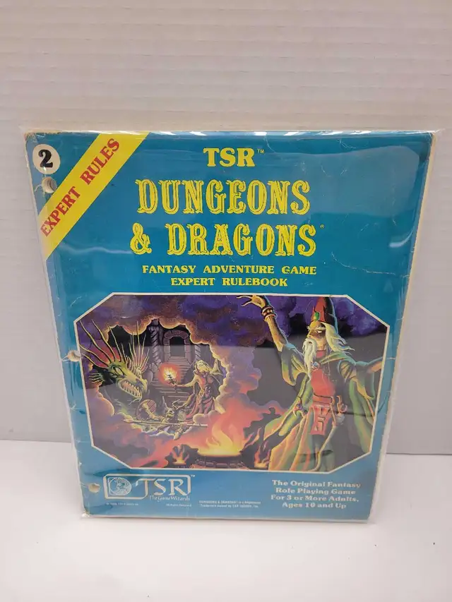 D&D Expert Rulebook 1980 TSR 2