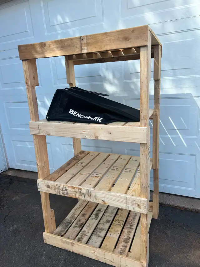 4 level shelving unit