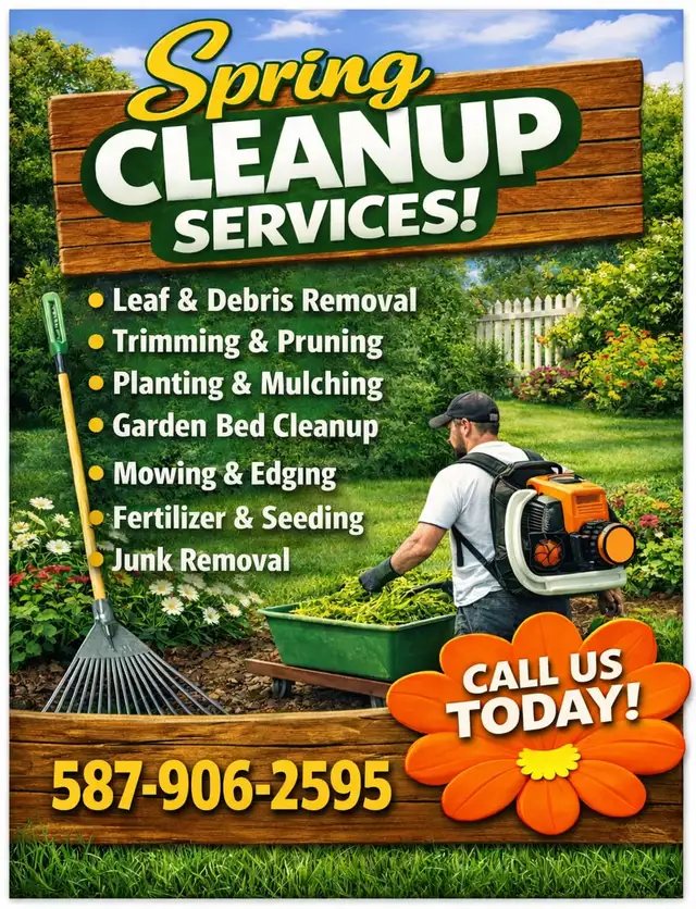 Spring Clean Up