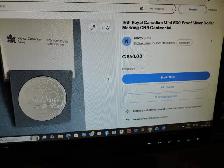 Pièce de monnaie Canada 1981  Railway Centennial Silver Dollar. - Photo 2