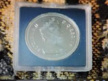 Pièce de monnaie Canada 1981  Railway Centennial Silver Dollar. - Photo 4