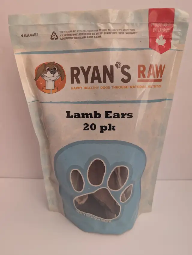 Dog Treats - Lamb Ears 20pk