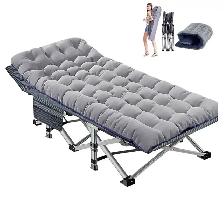 Oversized Folding Camping Cot - grey - Photo 2