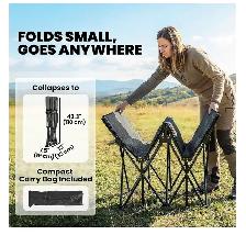 Oversized Folding Camping Cot - grey - Photo 4