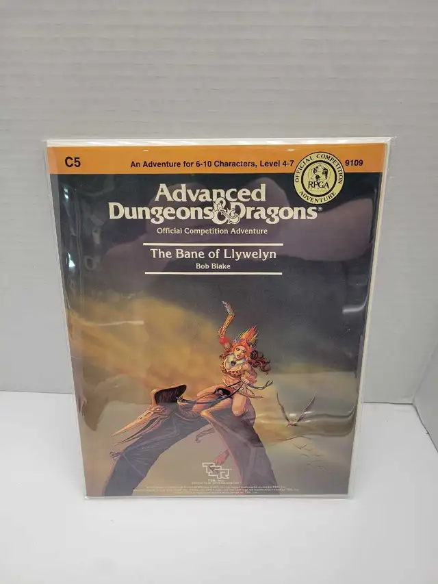 AD&D The Bane of Llywelyn 9109 C5