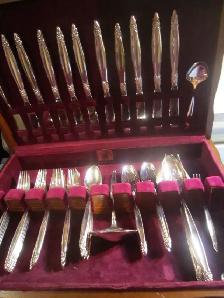 #155A   GARLAND silverware set for 10 - Photo 2