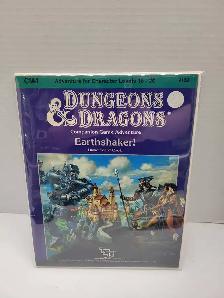 D&D Earthshaker High level Game Companion TSR 9128