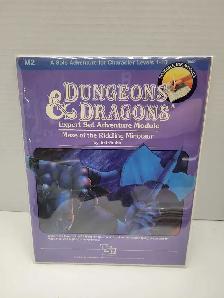 D&D Maze of the Riddling Minotaur Expert Set Adventure