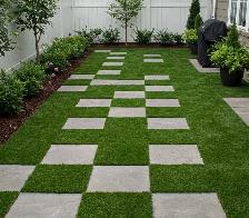 fake grass and sod - Photo 3