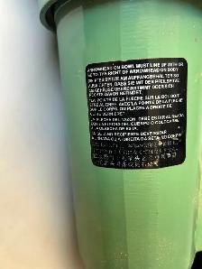 ONE NEW LUBRICATOR, AIR LINE, MIST/FEMALE/HI-CAP/TRANSP NYLON DO