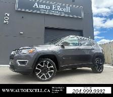 2019 JEEP COMPASS LIMITED - SUNROOF - LEATHER SEATS - NAVIGATION