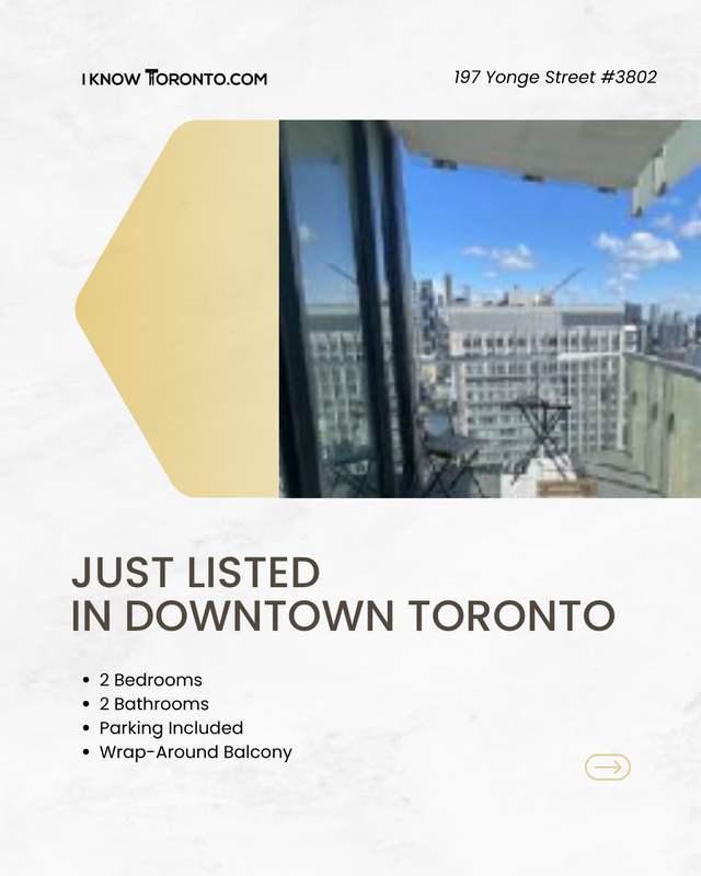 Stunning Downtown Toronto Condo – Massey Tower