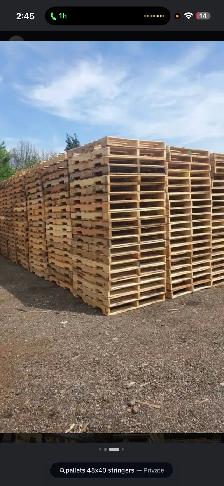 $ 3.50 per pallet(48x40) CASH/E-Transfer on spot!