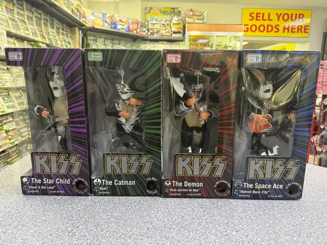Kiss Soundalikes Figures (Sold Separately)