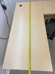 L Shaped Desk with Key Board Tray - Photo 4