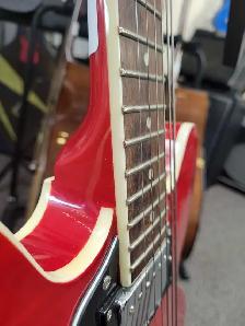 Musoo Hollow Body Electric Guitar - Red - Photo 6