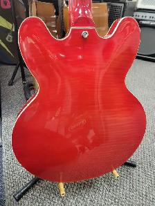Musoo Hollow Body Electric Guitar - Red - Photo 7
