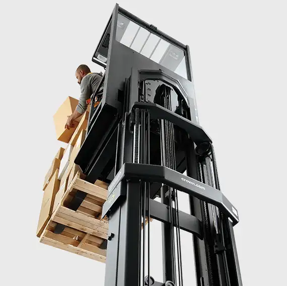 Forklift operator