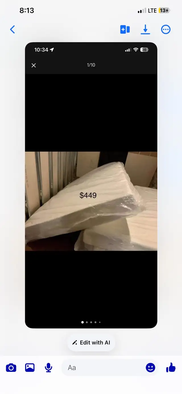 Brand New QUEEN Mattresses $449 Platform $99 Delivery
