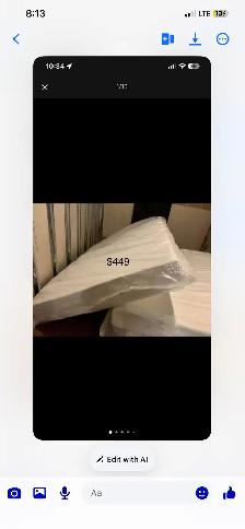 Brand New QUEEN Mattresses $449 Platform $99 Delivery