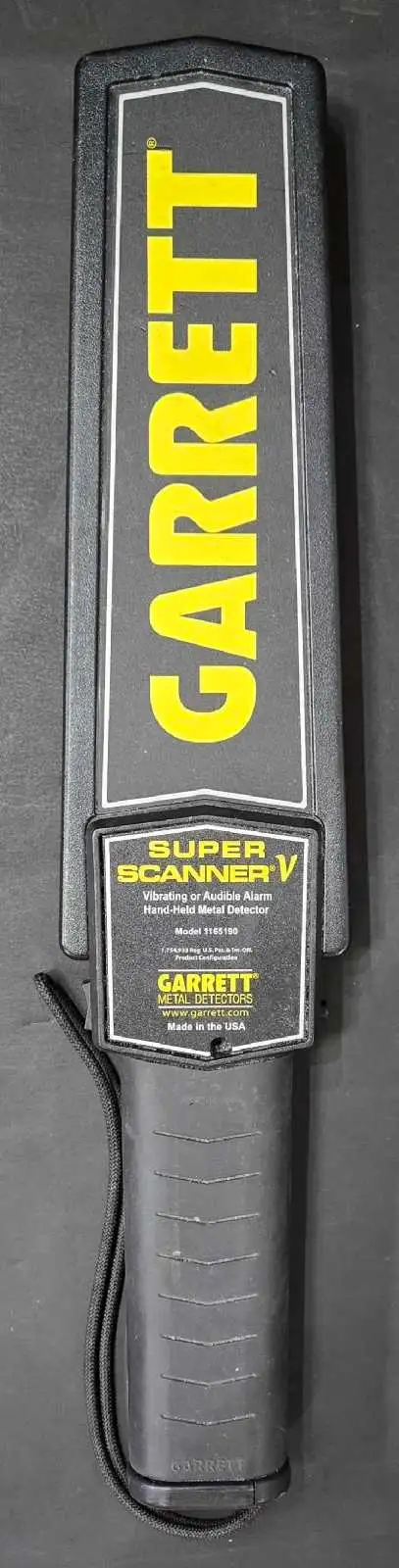 Garrett Metal Detector Super Scanner V