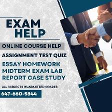 Online Course Help Assignment Help All Subjects 100% Pass - Photo 2