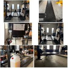 4- Posts Wider Runway 83 inch Home Garage Car Lifts Residential