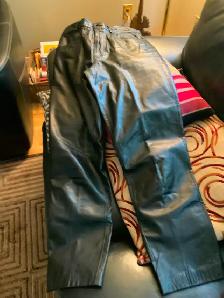 Men’s Real Leather Pants