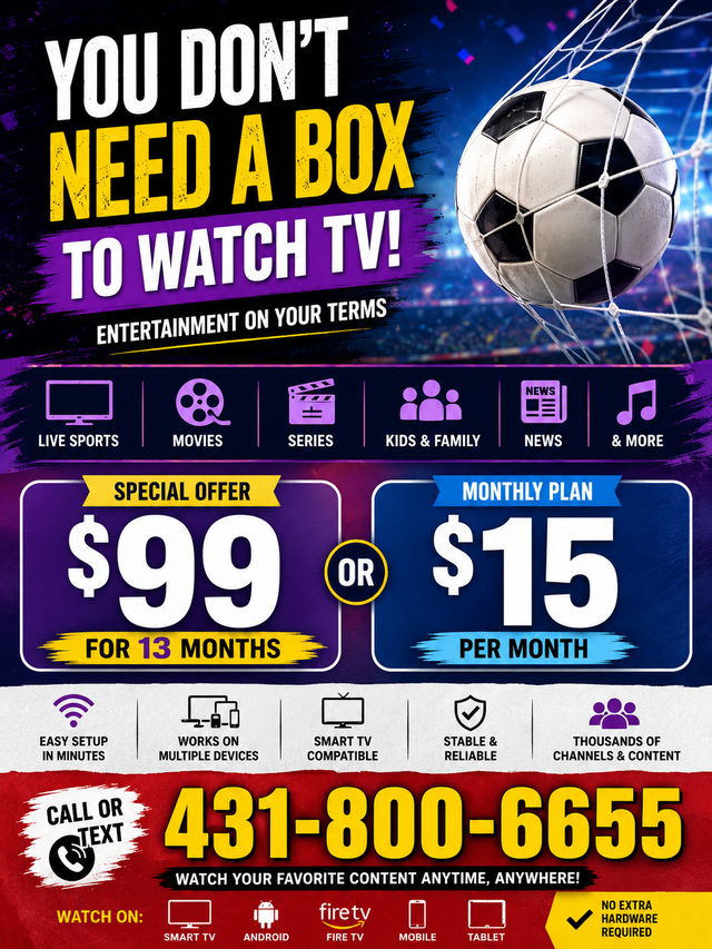 Affordable TV Streaming Service – Free 2-Day Trial