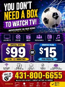 Affordable TV Streaming Service – Free 2-Day Trial