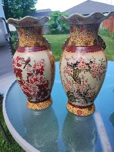 2 1960's vintage Chinese vases - Photo 2