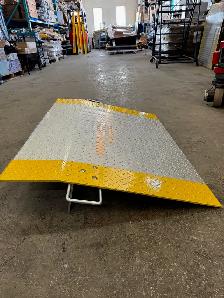 Aluminum Dock Ramps Dock Plates Pallet Jacks Use