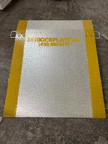 Aluminum Dock Ramps Dock Plates Pallet Jacks Use - Photo 3