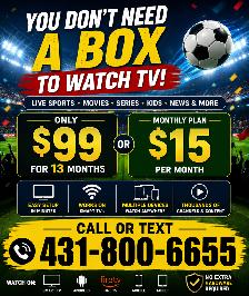 Streaming Service for Smart TVs & Android Devices