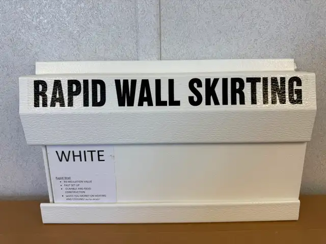 RAPID WALL INSULATED SKIRTING