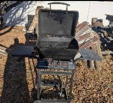 Used Master Chef Barbecue & 20 LB Propane Tank