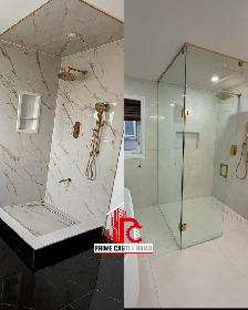SHOWER BASE-BATHROOM SHOWER-UPGRADE-SHOWER HEAD-INSTALL - Photo 3