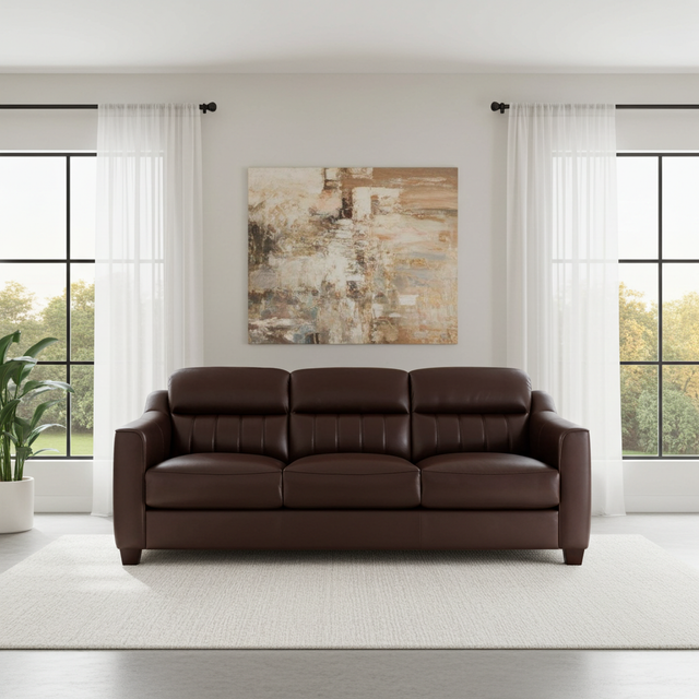 Brand New Uptown Sofa Brown $1699 - Tax & Local Delivery Includ.